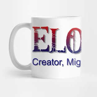 Elohim,Hebrew word for God Mug